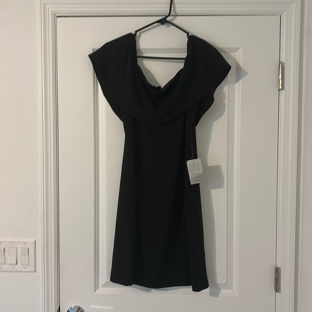 Charles Henry black dress